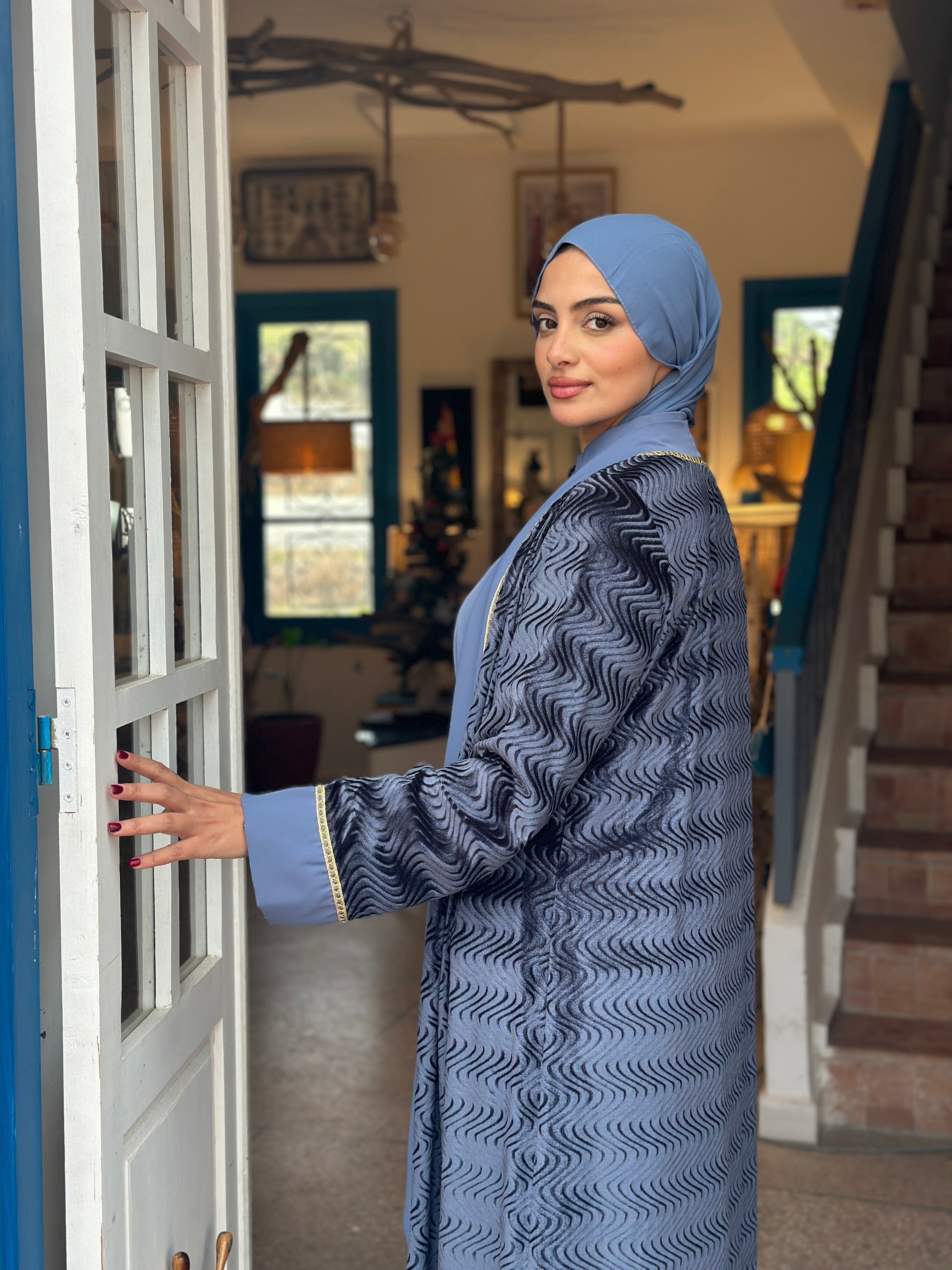 Ensemble Nour bleu