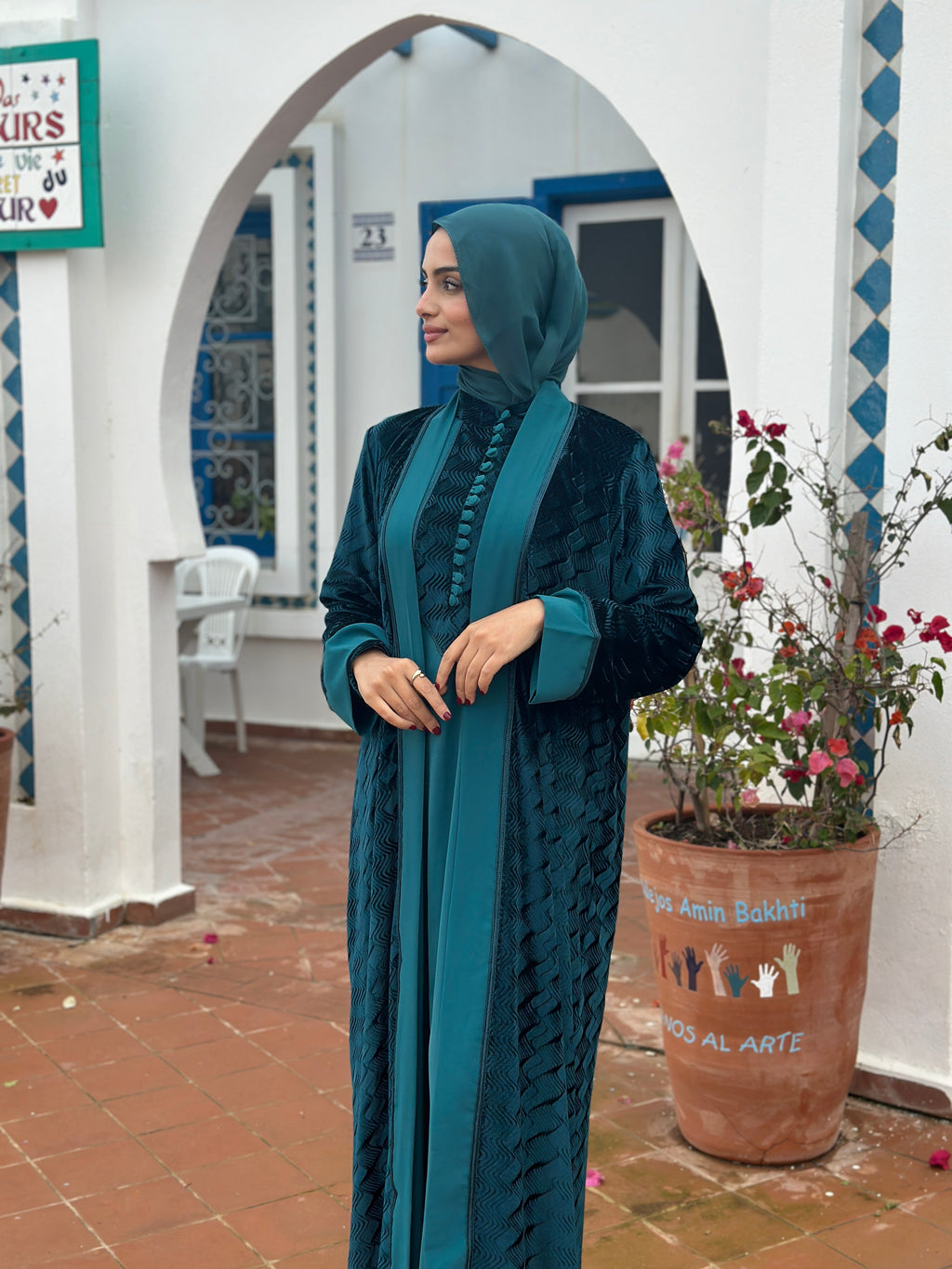 Ensemble juri turquoise