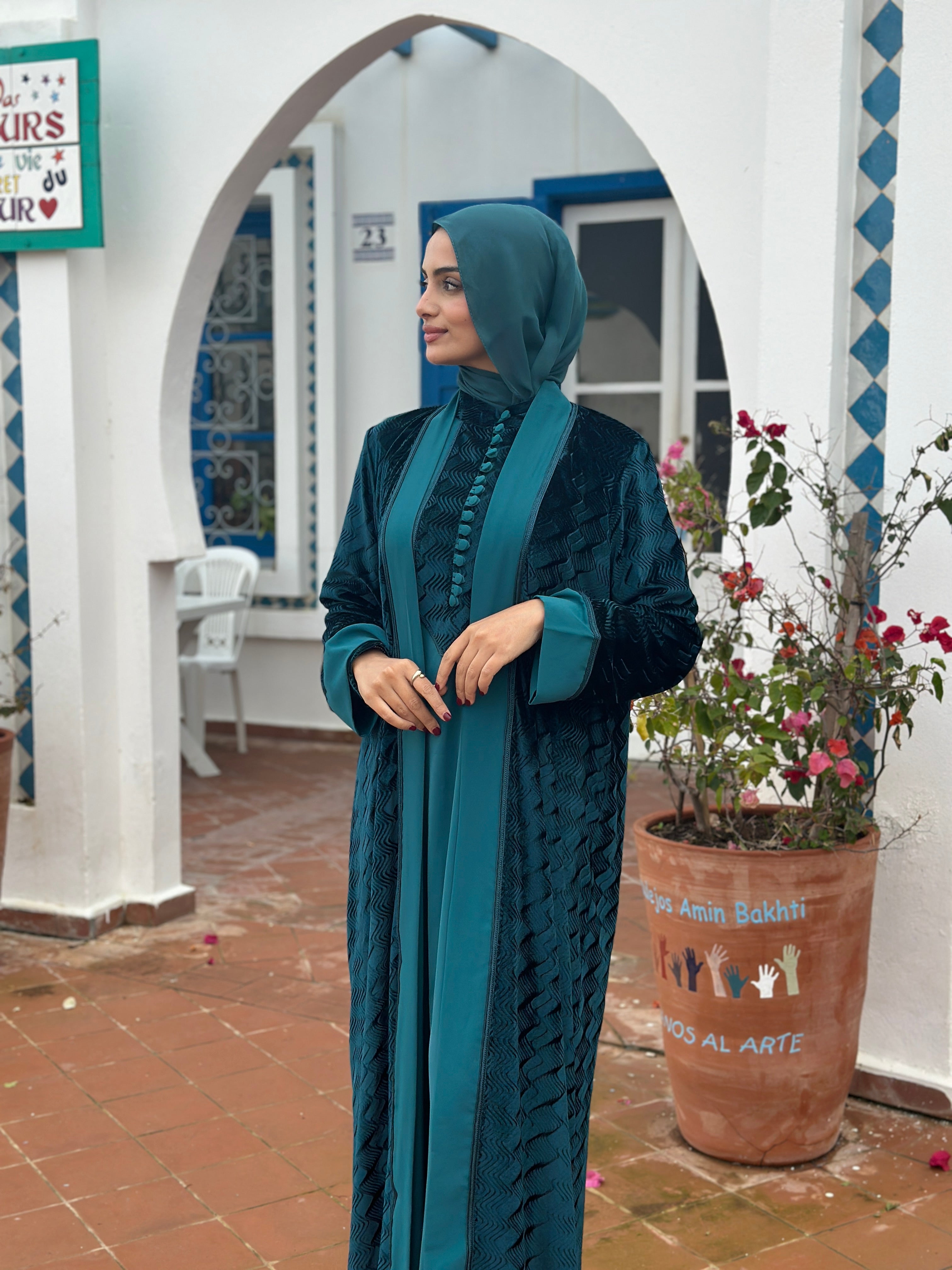 Ensemble juri turquoise
