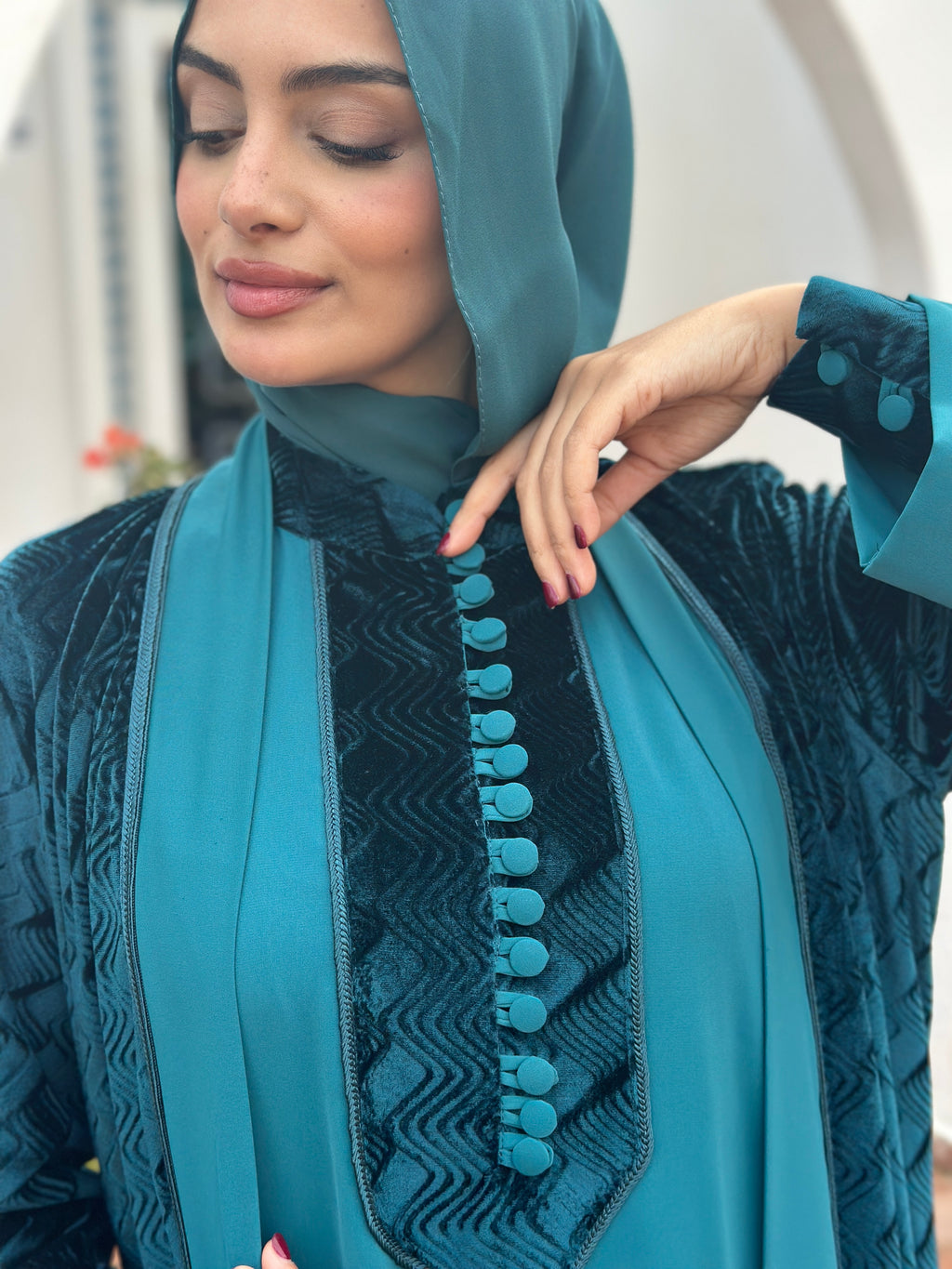 Ensemble juri turquoise