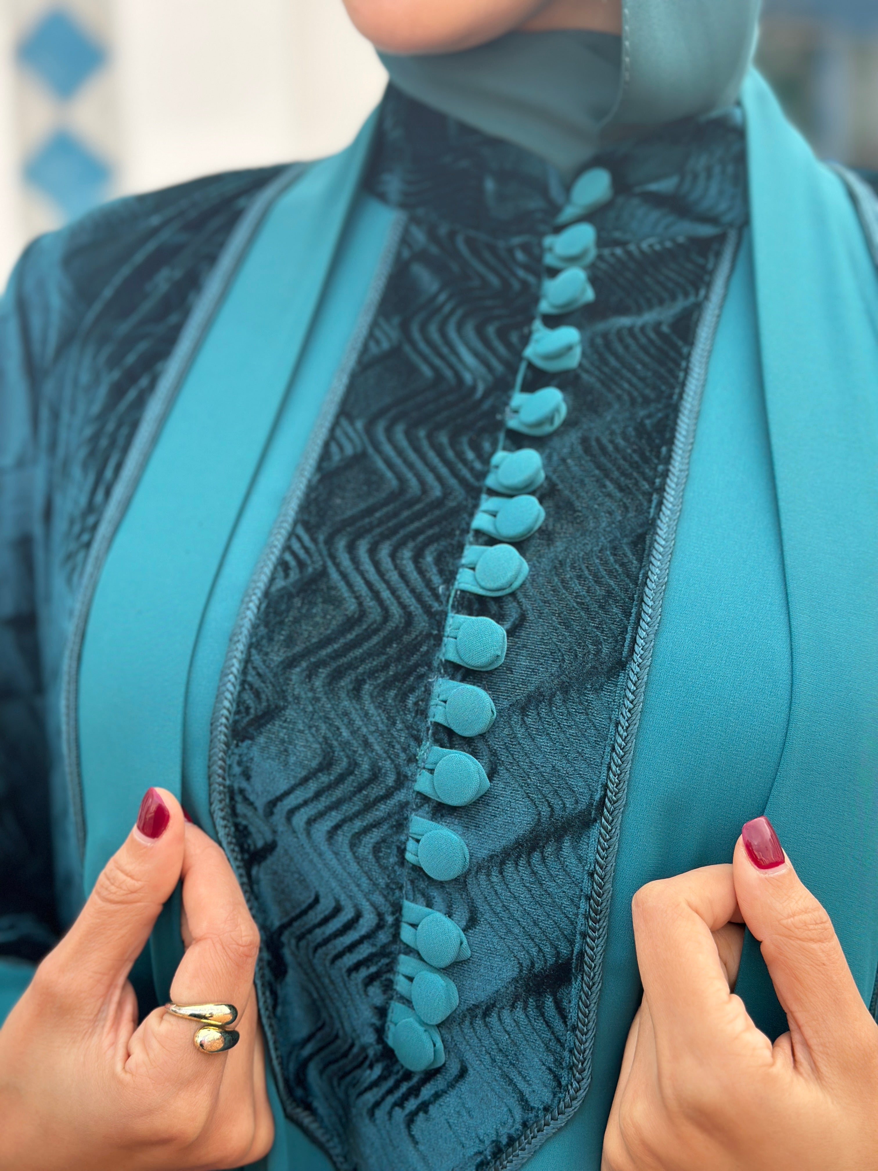 Ensemble juri turquoise