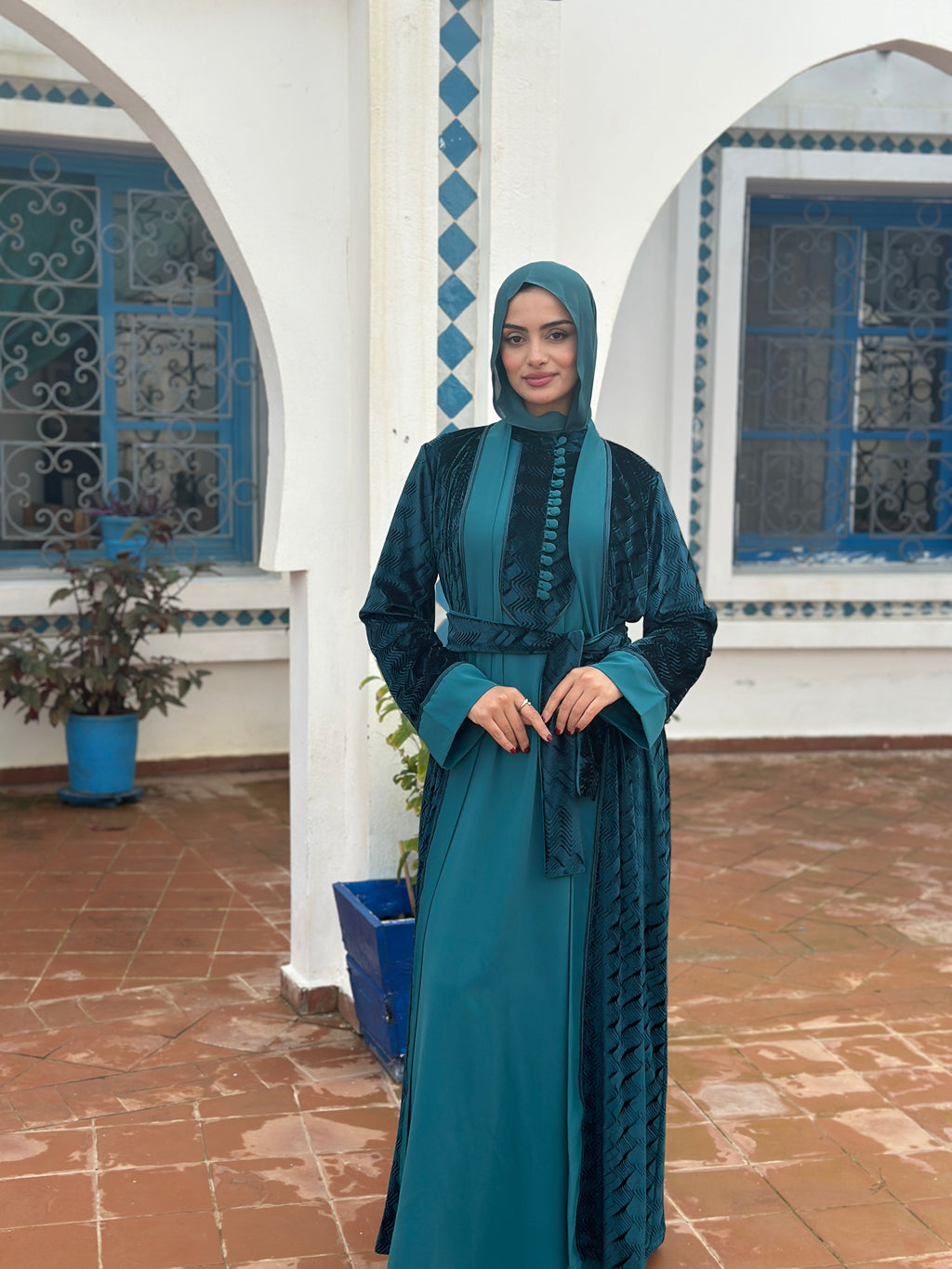 Ensemble juri turquoise