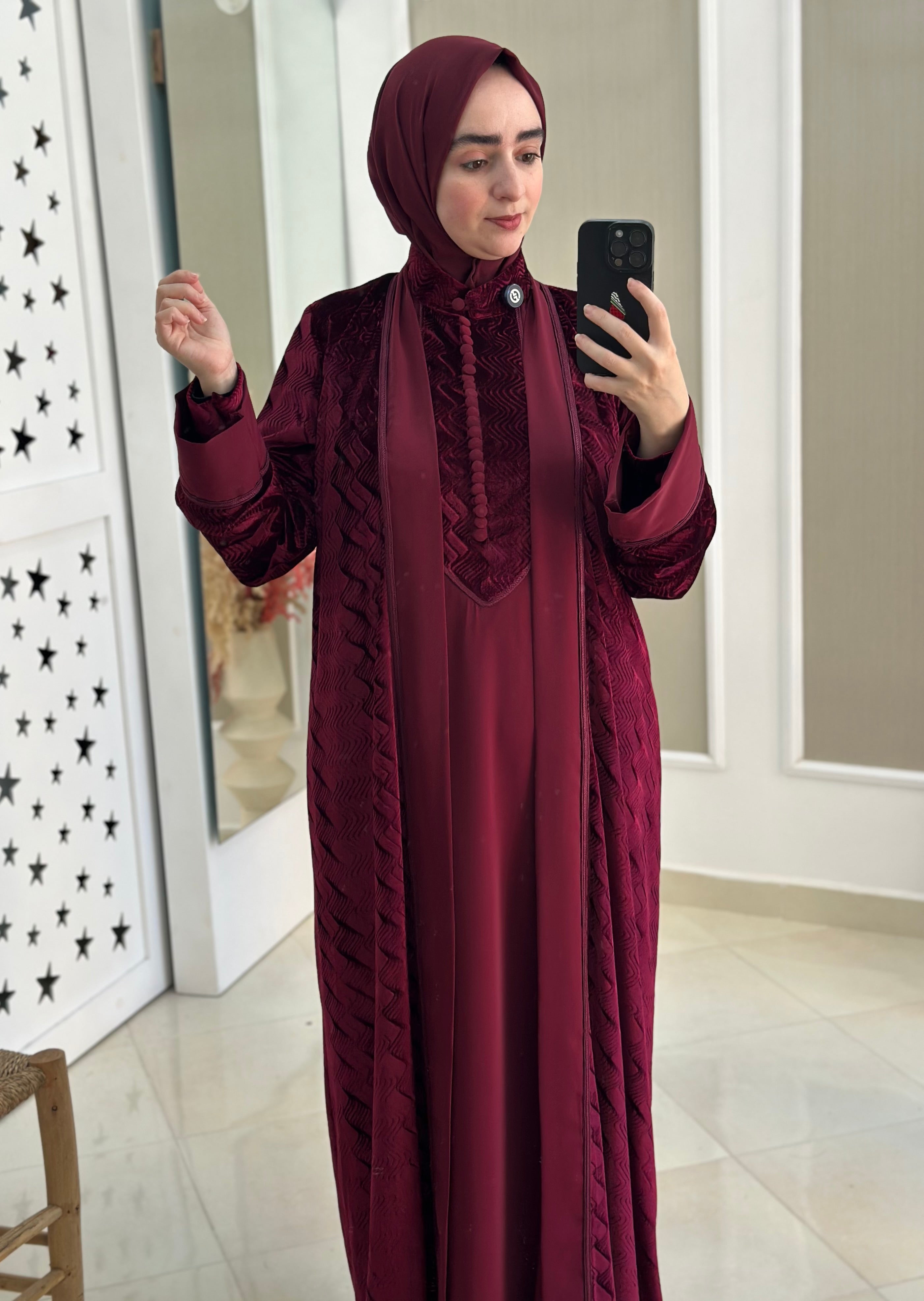 Ensemble robe grouna