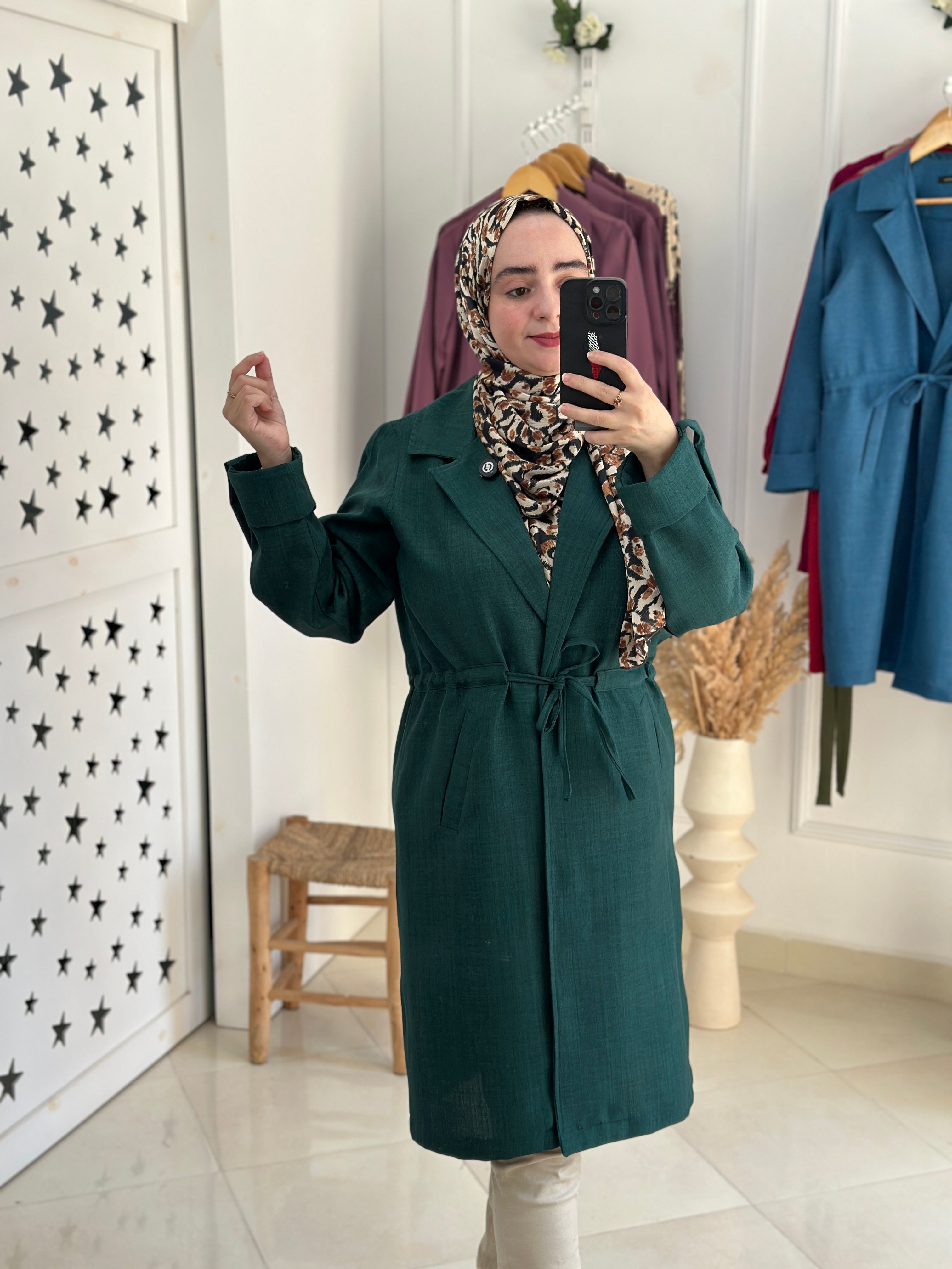 Vest casule vert