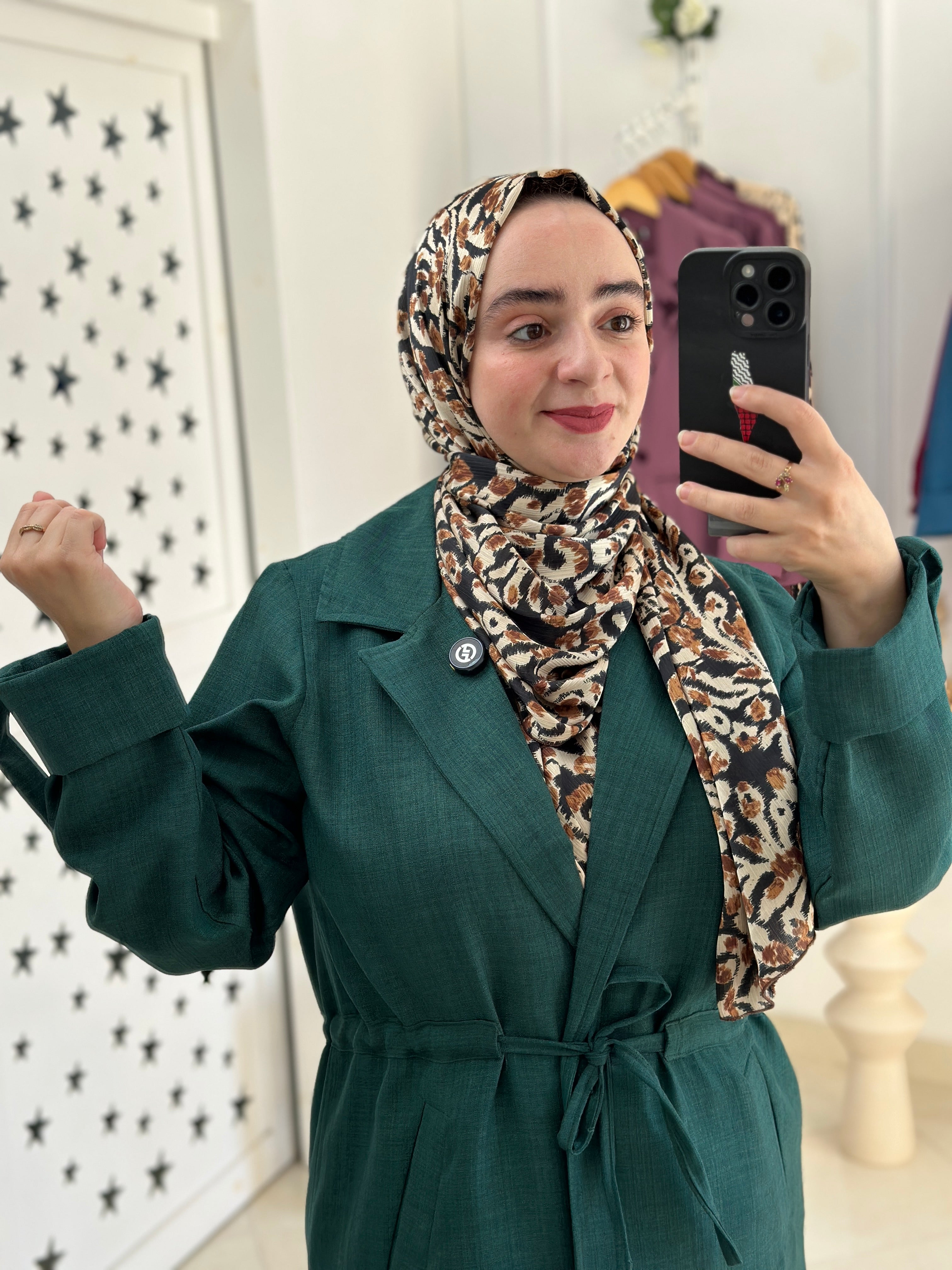 Vest casule vert
