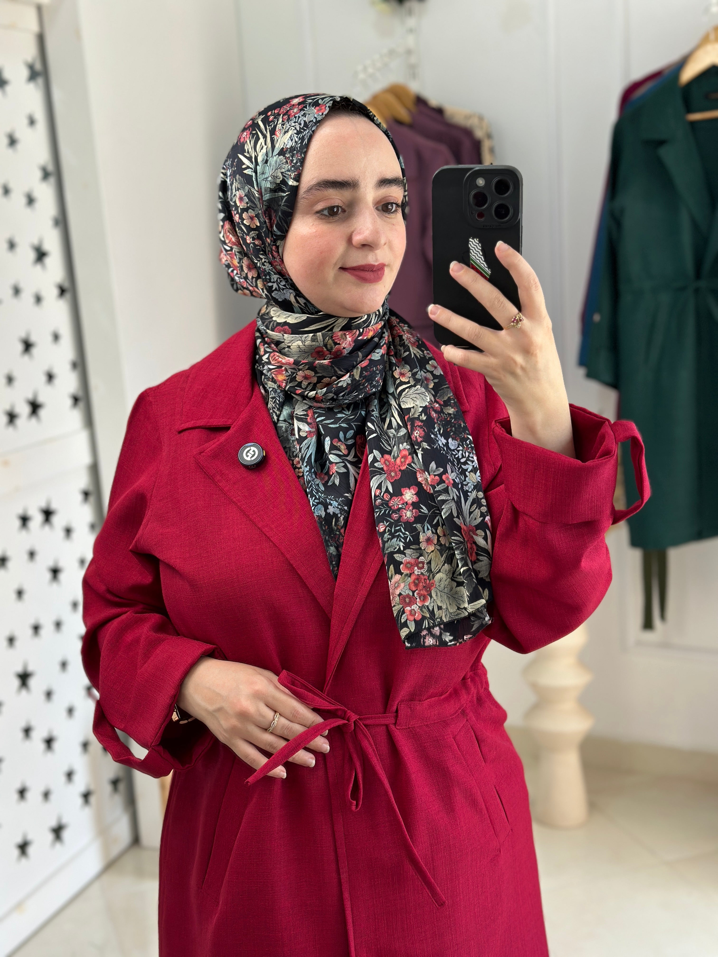 Vest casule rouge