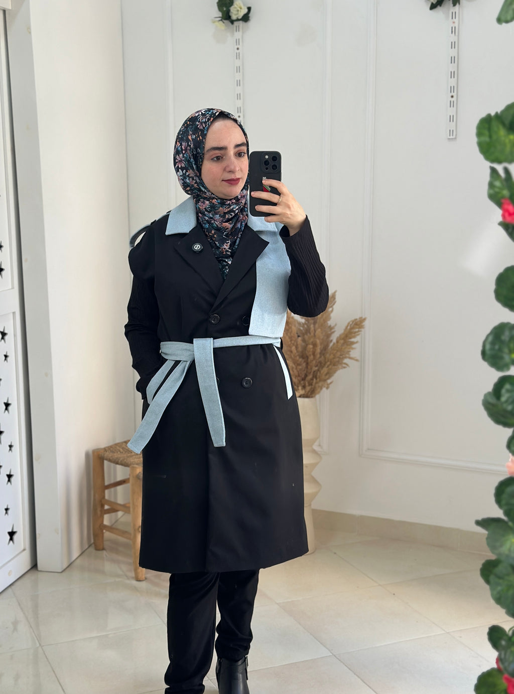 Trench gilet en jenz