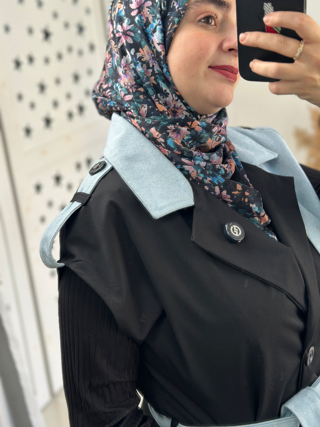 Trench gilet en jenz