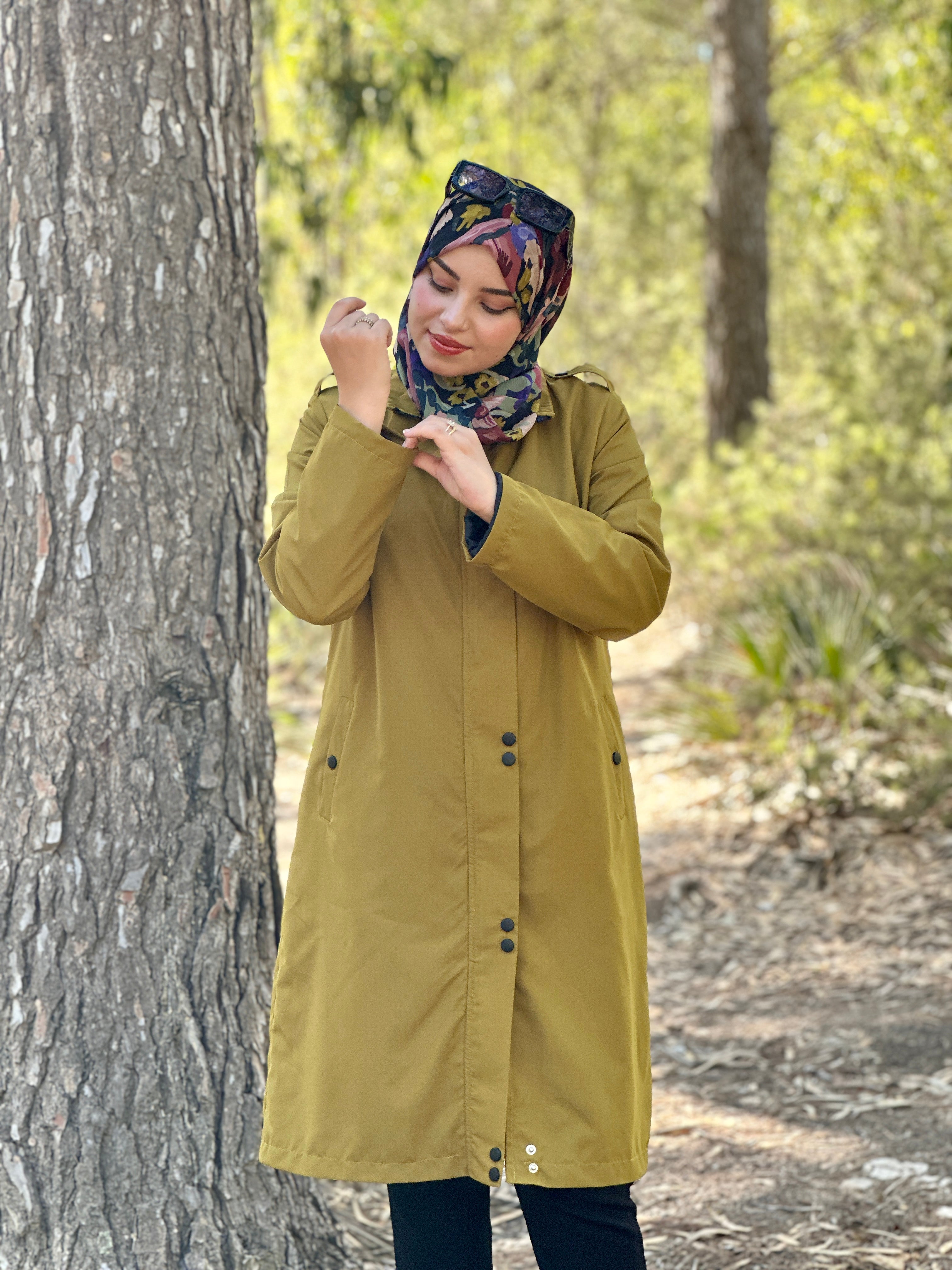 Jacket Impermiable Moutard