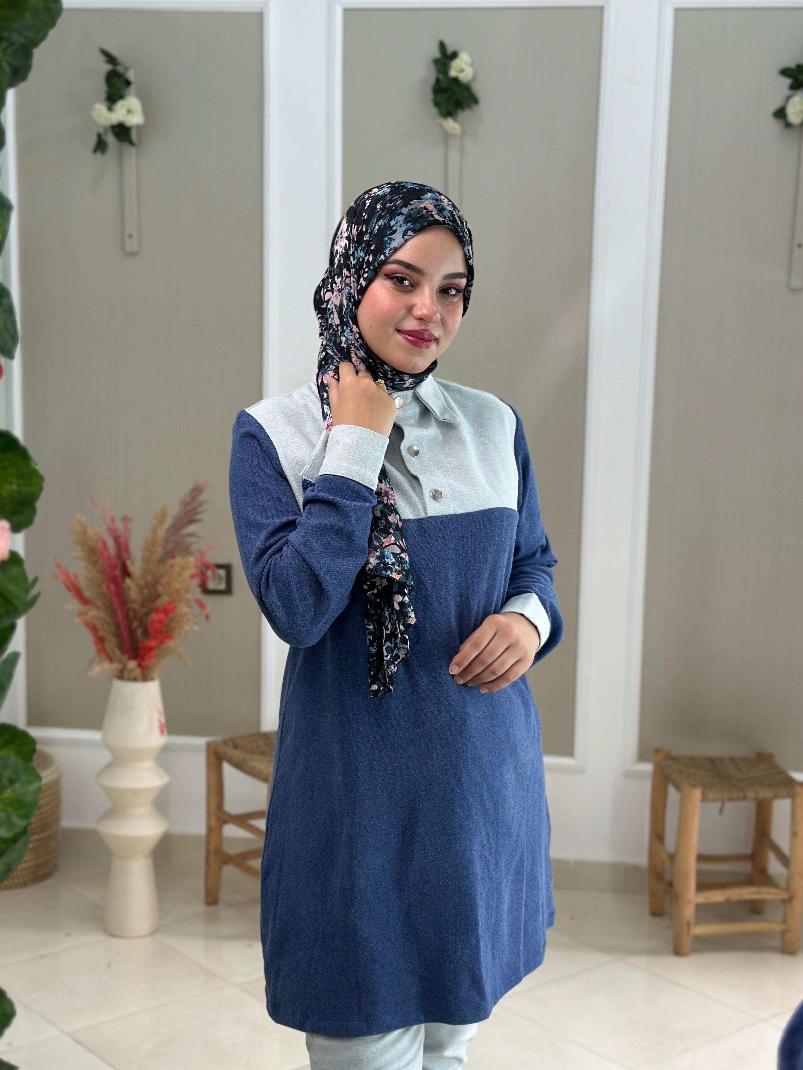 Pull avec une touche de jenz