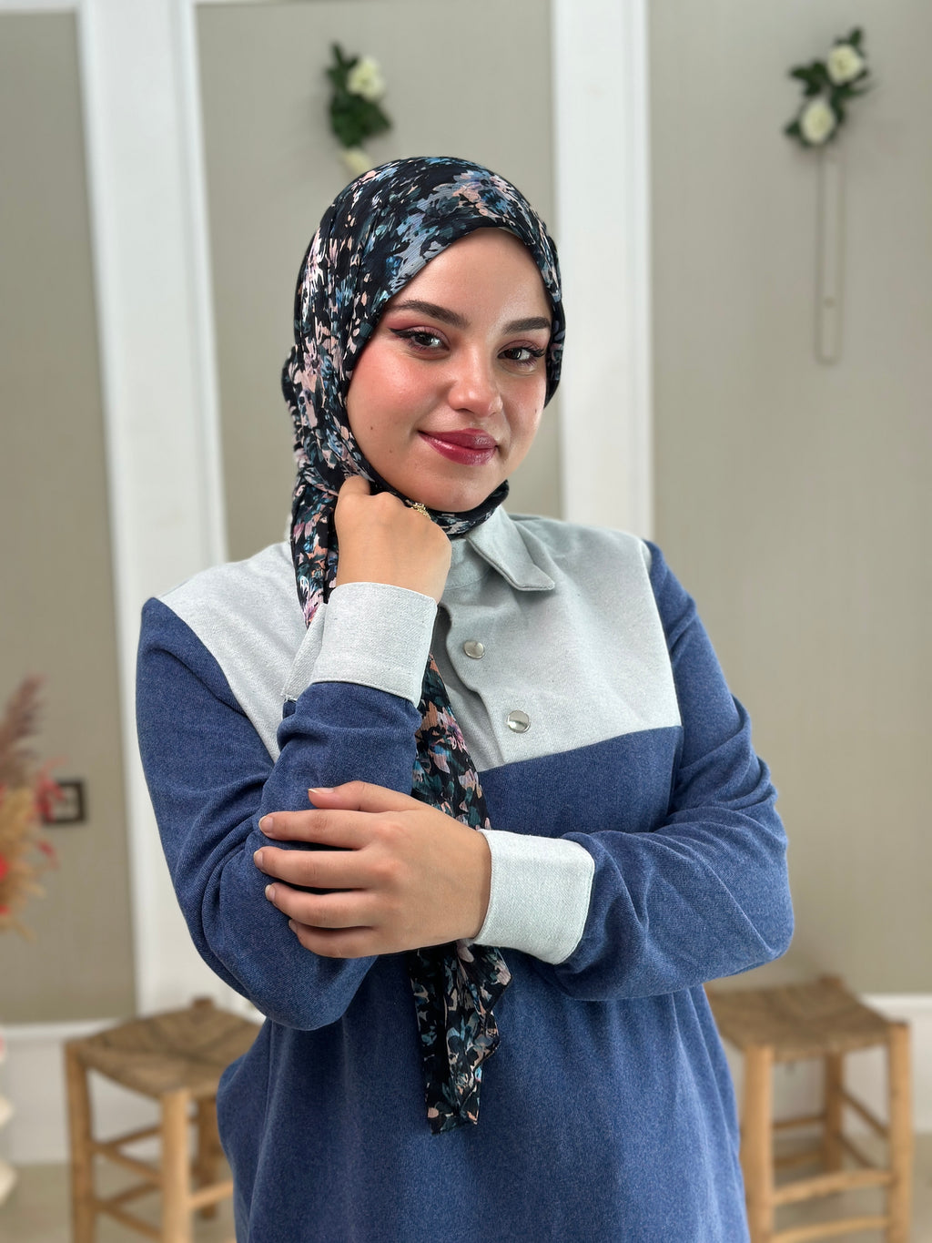 Pull avec une touche de jenz