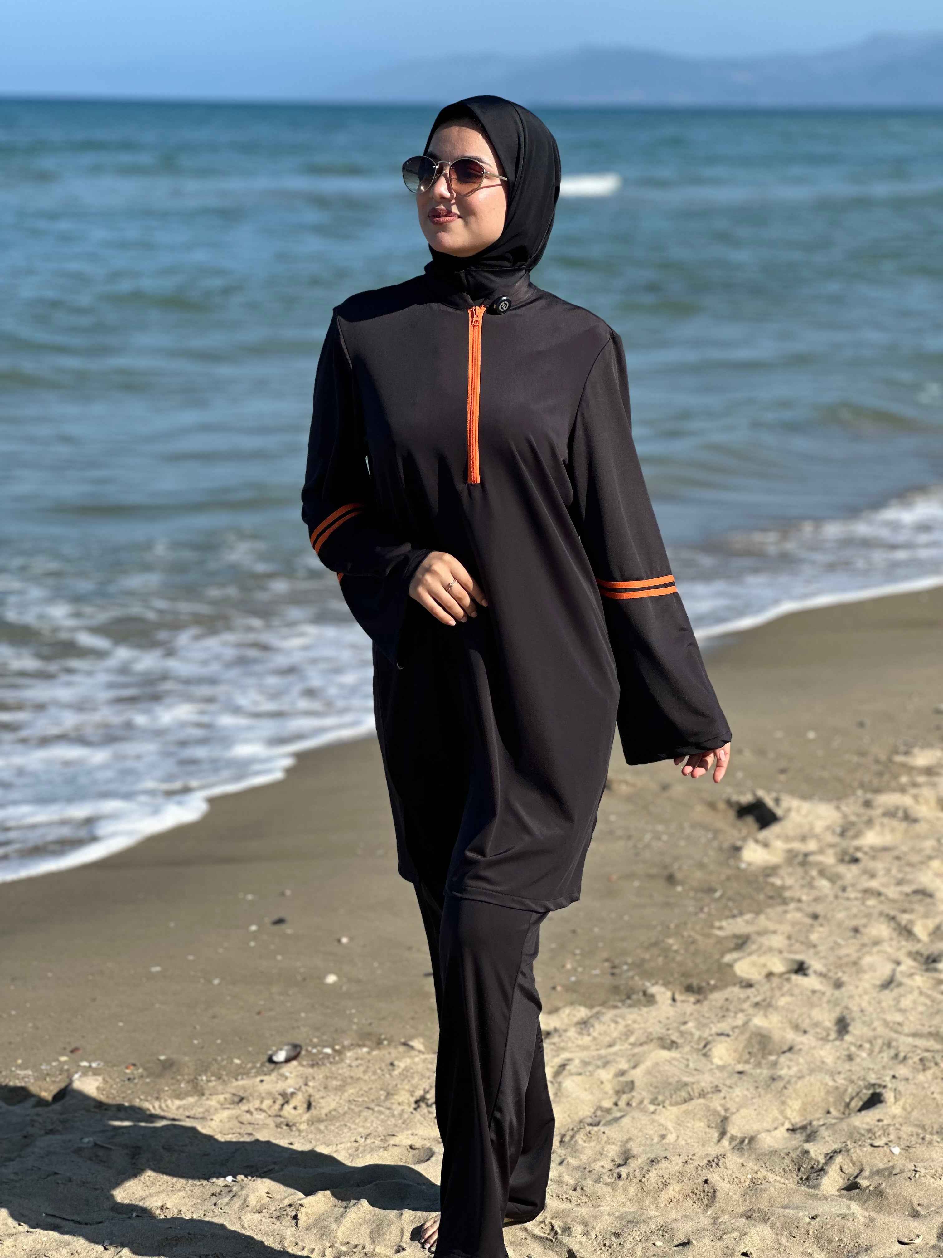 Naranja Bourkini