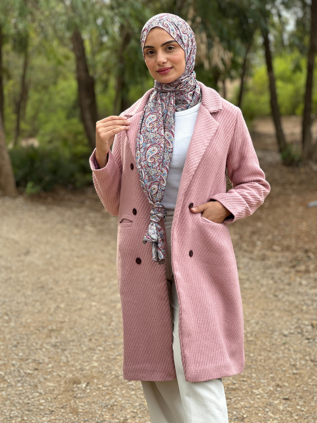 Manteau rosa
