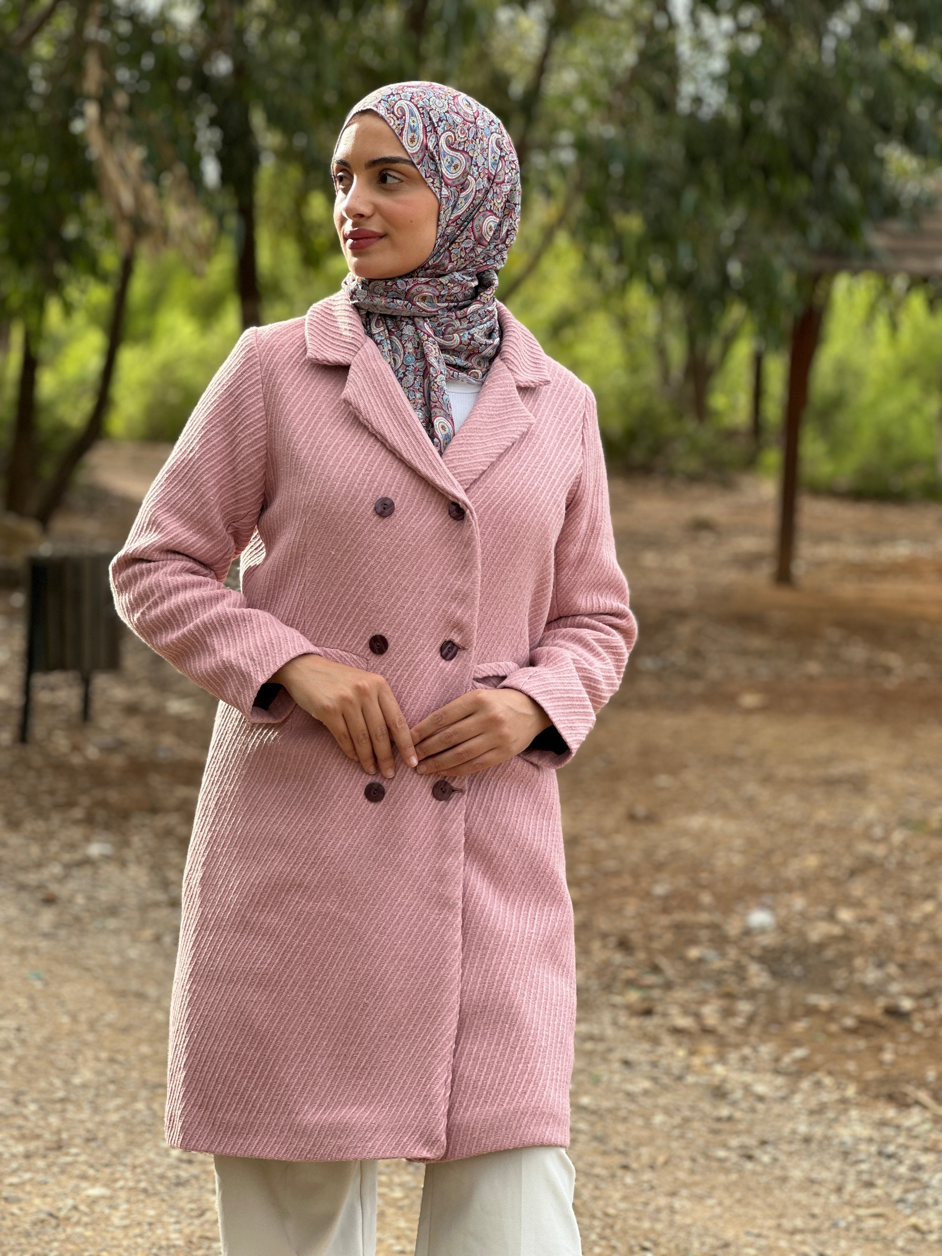 Manteau rosa