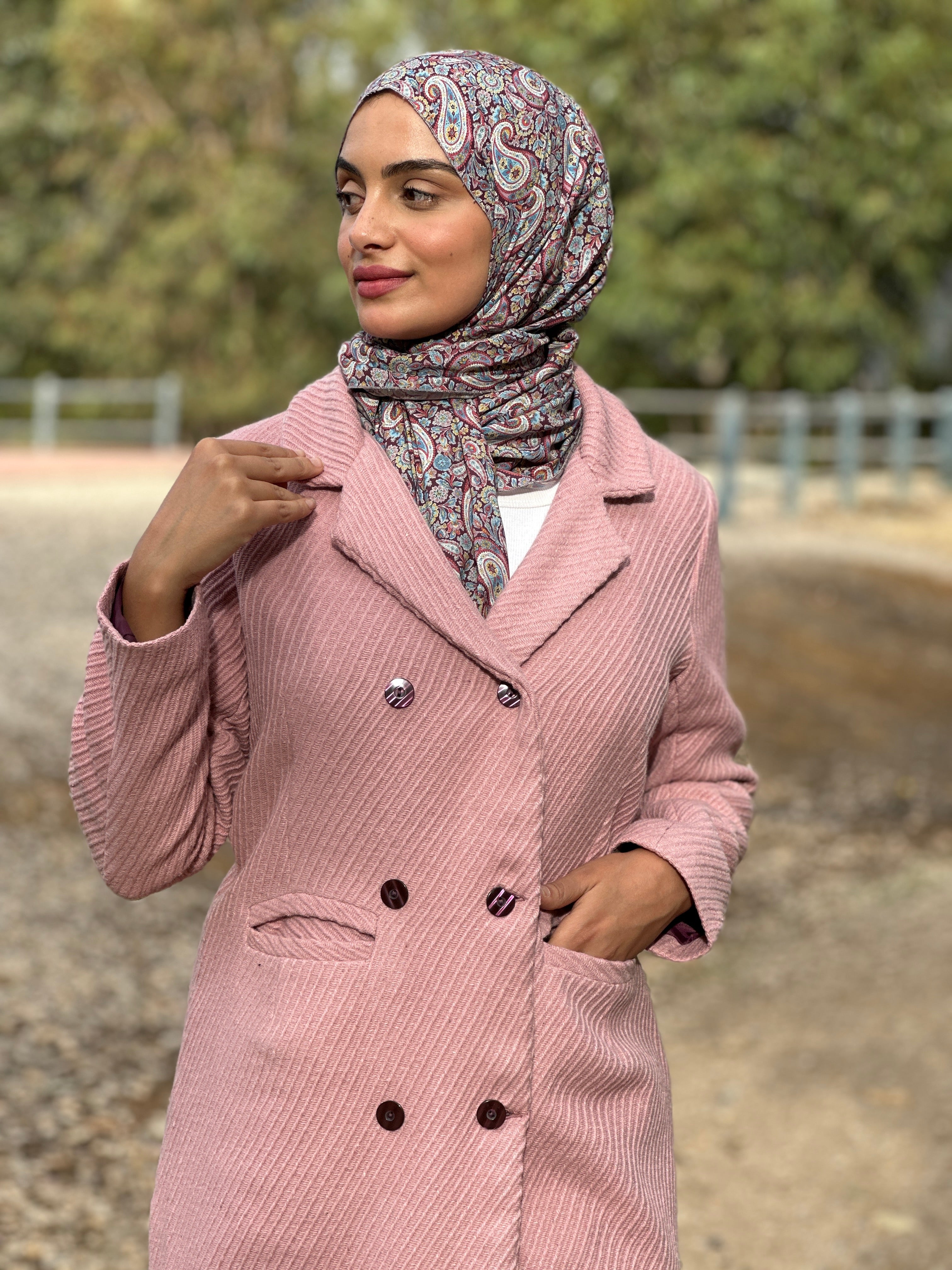 Manteau rosa